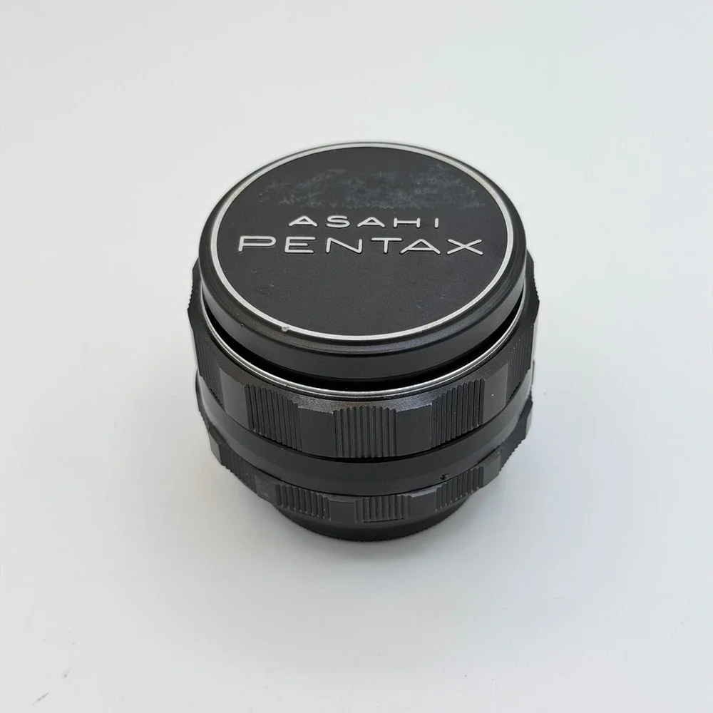 Asahi Pentax Super-Takumar 50mm f1.4 M42 Screw Mount Vintage Lens W/ Caps